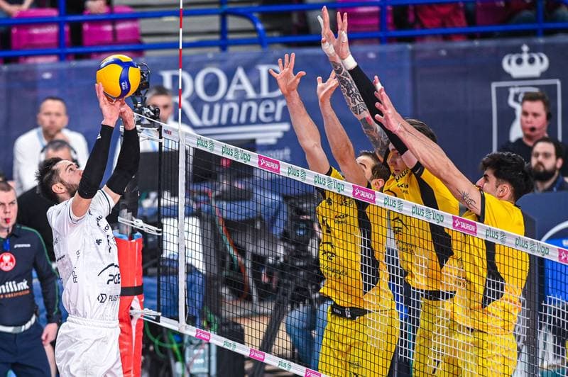 Volleyball. TAURON Puchar Polski. PGE Projekt Warszawa - PGE GIEK Skra Belchatow. 29.12.2025