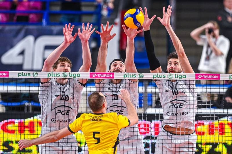 Volleyball. TAURON Puchar Polski. PGE Projekt Warszawa - PGE GIEK Skra Belchatow. 29.12.2025