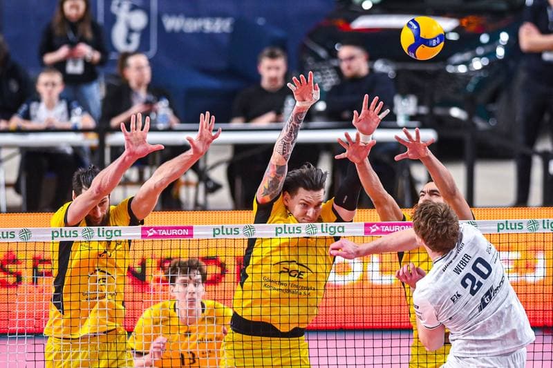 Volleyball. TAURON Puchar Polski. PGE Projekt Warszawa - PGE GIEK Skra Belchatow. 29.12.2025