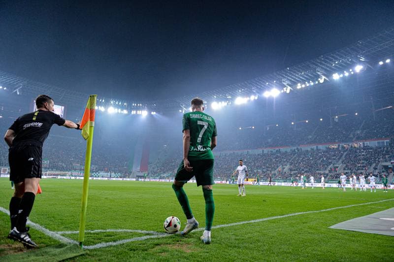 Football. PKO BP Ekstraklasa. Slask Wroclaw - Lech Poznan. 29.03.2025