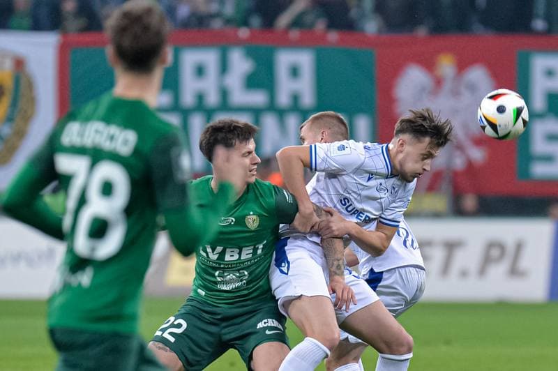 Football. PKO BP Ekstraklasa. Slask Wroclaw - Lech Poznan. 29.03.2025