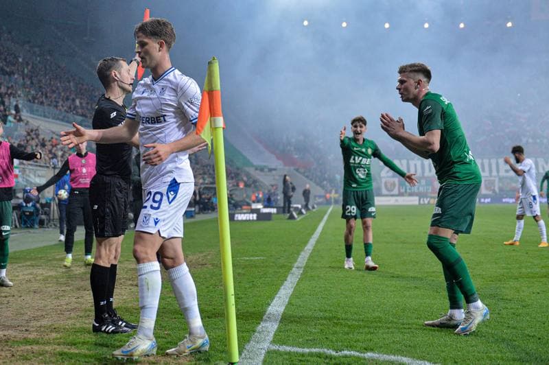 Football. PKO BP Ekstraklasa. Slask Wroclaw - Lech Poznan. 29.03.2025
