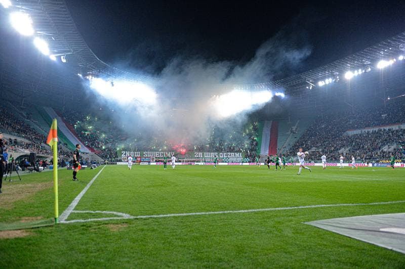 Football. PKO BP Ekstraklasa. Slask Wroclaw - Lech Poznan. 29.03.2025