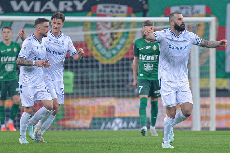 Football. PKO BP Ekstraklasa. Slask Wroclaw - Lech Poznan. 29.03.2025