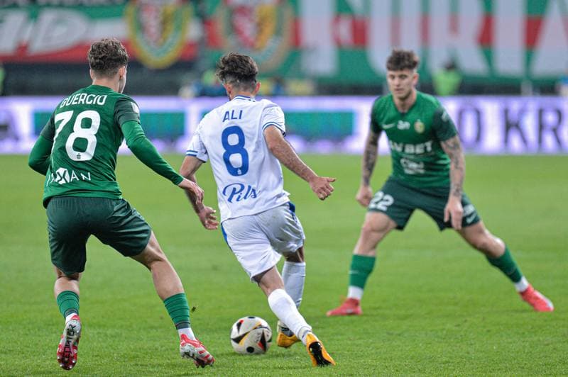 Football. PKO BP Ekstraklasa. Slask Wroclaw - Lech Poznan. 29.03.2025