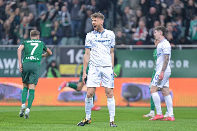 Football. PKO BP Ekstraklasa. Slask Wroclaw - Lech Poznan. 29.03.2025