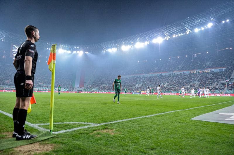 Football. PKO BP Ekstraklasa. Slask Wroclaw - Lech Poznan. 29.03.2025
