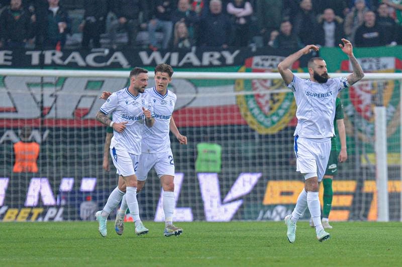 Football. PKO BP Ekstraklasa. Slask Wroclaw - Lech Poznan. 29.03.2025