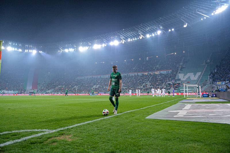 Football. PKO BP Ekstraklasa. Slask Wroclaw - Lech Poznan. 29.03.2025