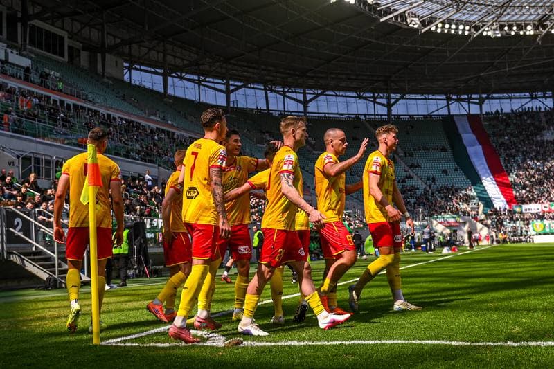 Football. Betclic 1 Liga. Slask Wroclaw - Znicz Pruszkow. 18.04.2026