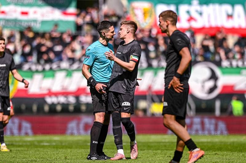 Football. Betclic 1 Liga. Slask Wroclaw - Znicz Pruszkow. 18.04.2026