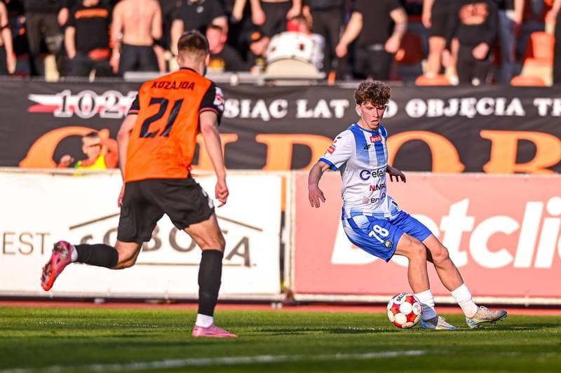 Football. Betclic 1 Liga. Chrobry Glogow - Stal Mielec. 17.04.2026