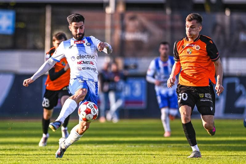 Football. Betclic 1 Liga. Chrobry Glogow - Stal Mielec. 17.04.2026
