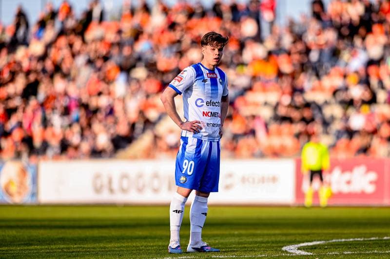 Football. Betclic 1 Liga. Chrobry Glogow - Stal Mielec. 17.04.2026