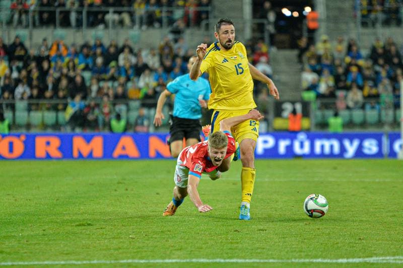 Football. UEFA Nations League. Ukraine - Czechia. 14.10.2024