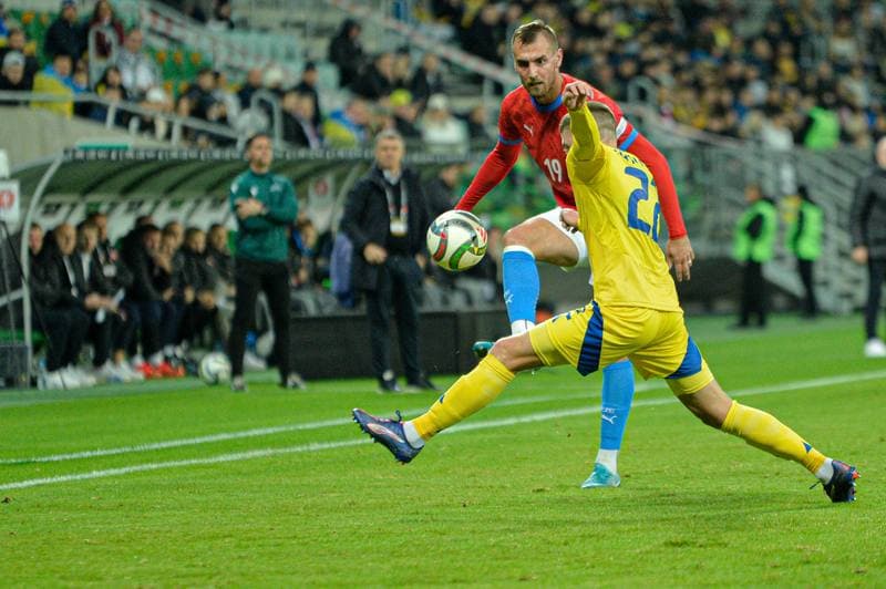 Football. UEFA Nations League. Ukraine - Czechia. 14.10.2024