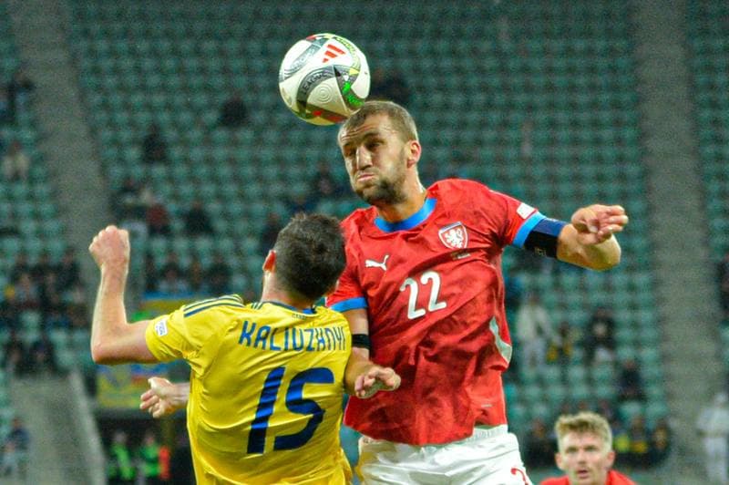 Football. UEFA Nations League. Ukraine - Czechia. 14.10.2024