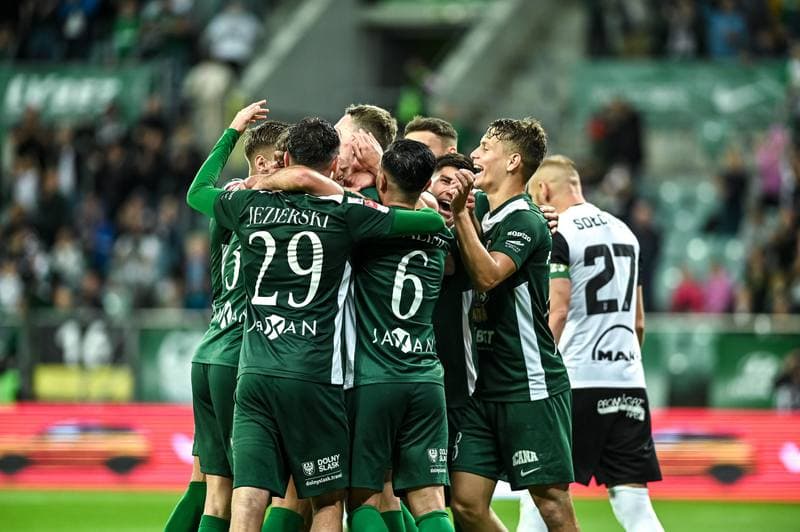 Football. Betclic 1 Liga. Slask Wroclaw - Puszcza Niepolomice. 13.09.2025