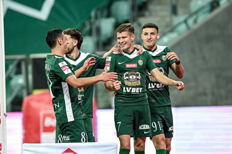 Football. Betclic 1 Liga. Slask Wroclaw - Puszcza Niepolomice. 13.09.2025
