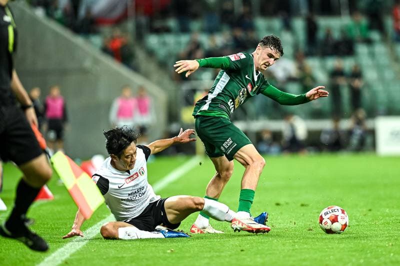 Football. Betclic 1 Liga. Slask Wroclaw - Puszcza Niepolomice. 13.09.2025