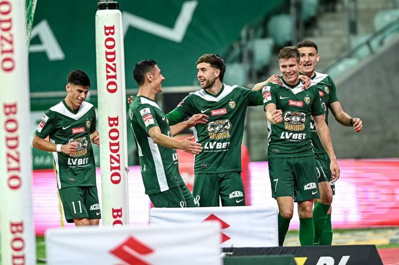 Football. Betclic 1 Liga. Slask Wroclaw - Puszcza Niepolomice. 13.09.2025
