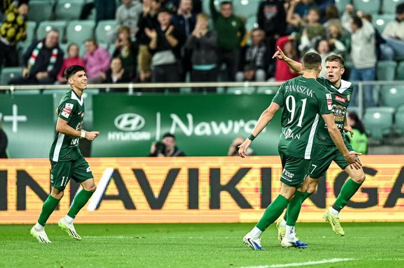 Football. Betclic 1 Liga. Slask Wroclaw - Puszcza Niepolomice. 13.09.2025