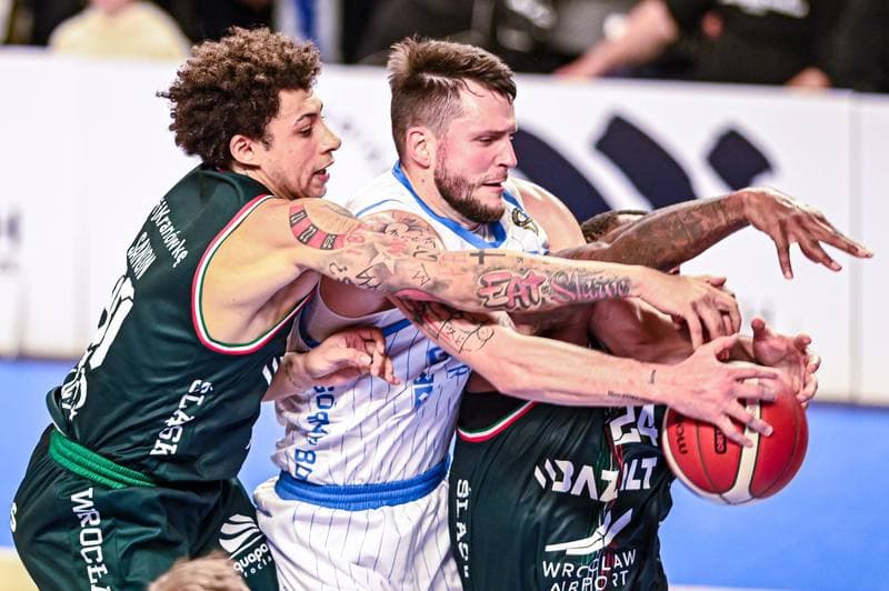 Basketball. Orlen Basket Liga. Gornik Zamek Ksiaz Walbrzych - Slask Wroclaw. 11.10.2025