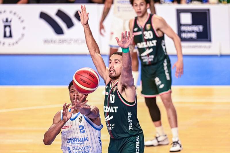 Basketball. Orlen Basket Liga. Gornik Zamek Ksiaz Walbrzych - Slask Wroclaw. 11.10.2025