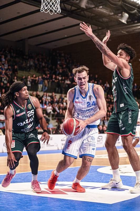 Basketball. Orlen Basket Liga. Gornik Zamek Ksiaz Walbrzych - Slask Wroclaw. 11.10.2025