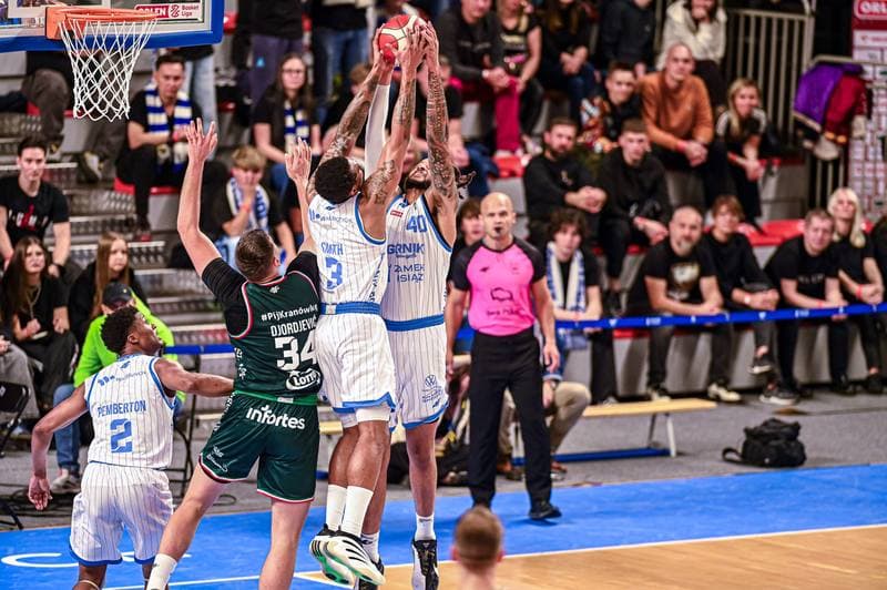 Basketball. Orlen Basket Liga. Gornik Zamek Ksiaz Walbrzych - Slask Wroclaw. 11.10.2025