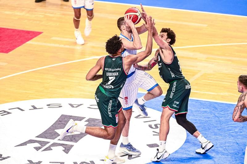 Basketball. Orlen Basket Liga. Gornik Zamek Ksiaz Walbrzych - Slask Wroclaw. 11.10.2025
