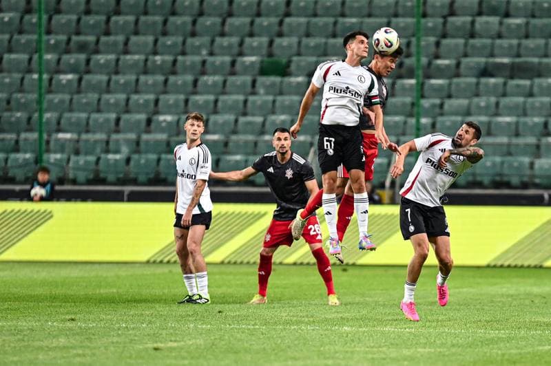 Football. UEFA Europa League. Legia Warsaw - FK Aktobe. 10.07.2025
