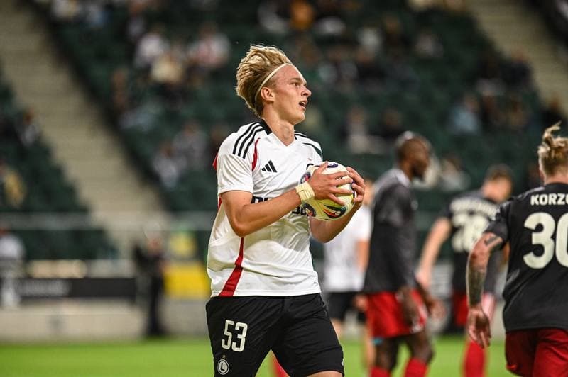 Football. UEFA Europa League. Legia Warsaw - FK Aktobe. 10.07.2025