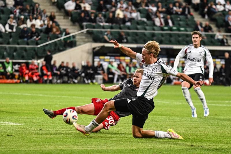 Football. UEFA Europa League. Legia Warsaw - FK Aktobe. 10.07.2025