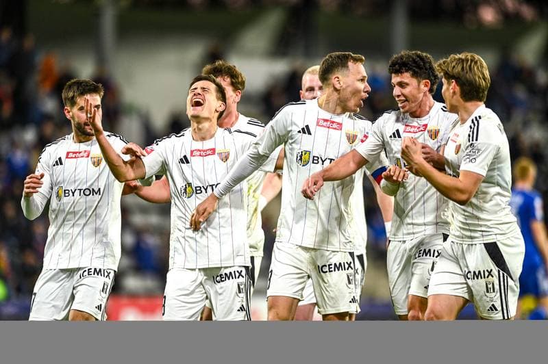 Football. Betclic 1 Liga. Miedz Legnica - Polonia Bytom. 07.04.2026
