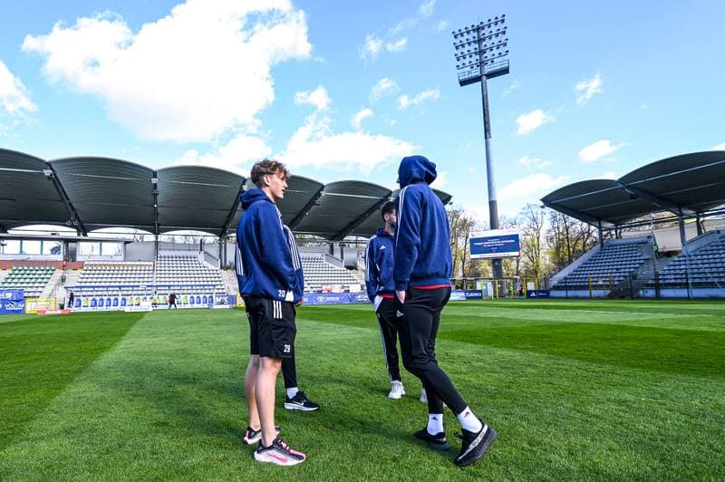 Football. Betclic 1 Liga. Miedz Legnica - Polonia Bytom. 07.04.2026