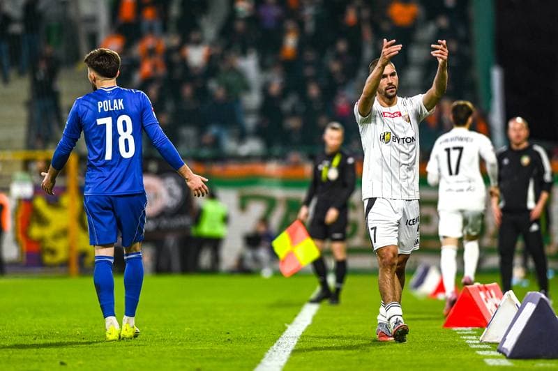 Football. Betclic 1 Liga. Miedz Legnica - Polonia Bytom. 07.04.2026