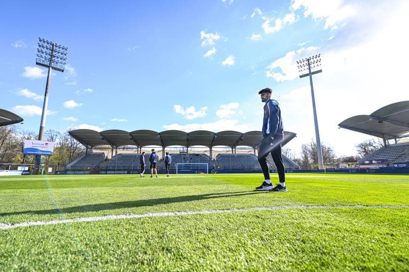 Football. Betclic 1 Liga. Miedz Legnica - Polonia Bytom. 07.04.2026