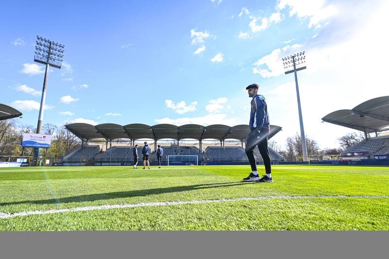 Football. Betclic 1 Liga. Miedz Legnica - Polonia Bytom. 07.04.2026