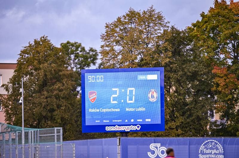 Football. PKO BP Ekstraklasa. Rakow Czestochowa - Motor Lublin. 05.10.2025