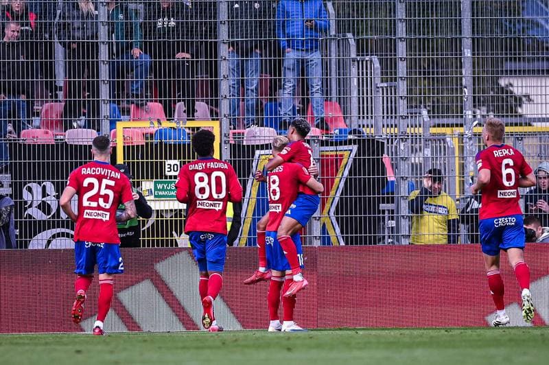 Football. PKO BP Ekstraklasa. Rakow Czestochowa - Motor Lublin. 05.10.2025