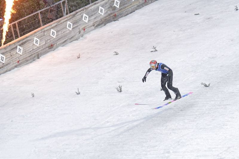 Ski Jumping. Red Bull Target Jumping. Day 1. 05.04.2025