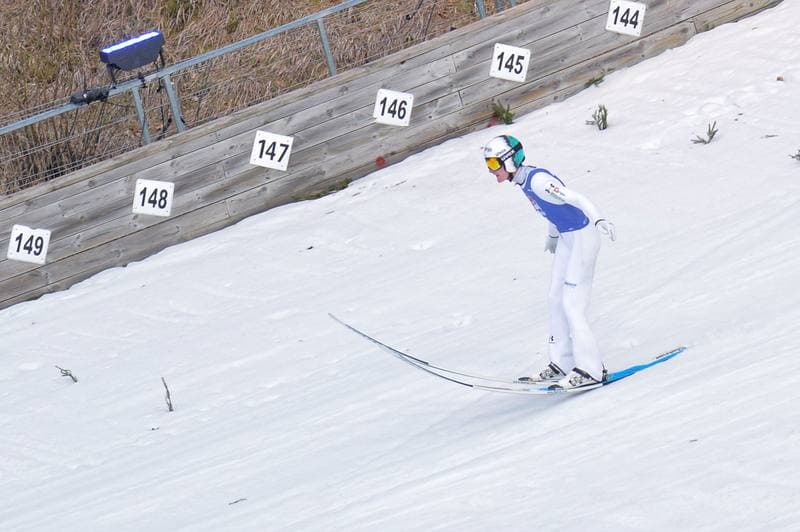 Ski Jumping. Red Bull Target Jumping. Day 1. 05.04.2025