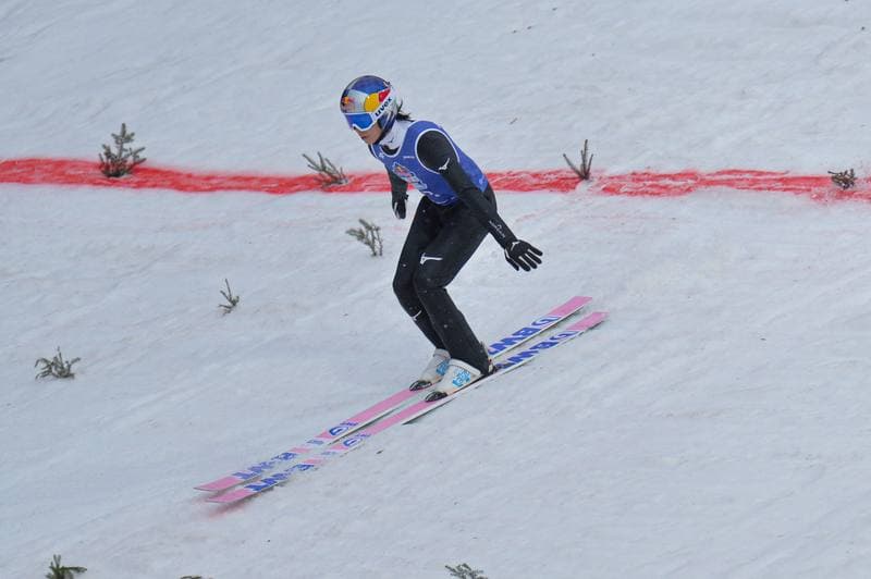 Ski Jumping. Red Bull Target Jumping. Day 1. 05.04.2025