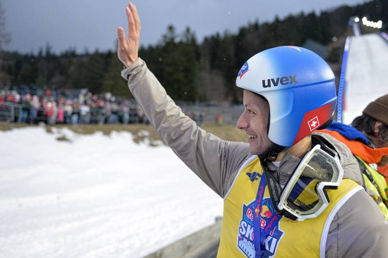 Ski Jumping. Red Bull Target Jumping. Day 1. 05.04.2025