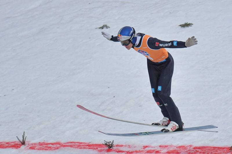 Ski Jumping. Red Bull Target Jumping. Day 1. 05.04.2025
