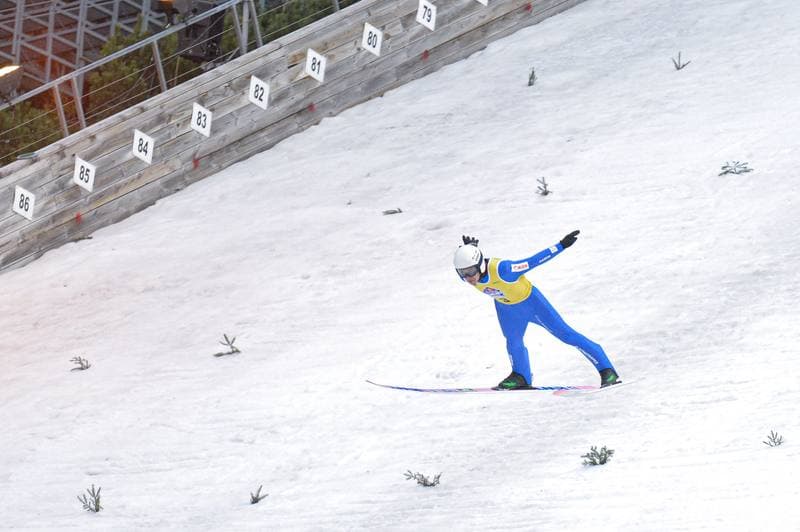Ski Jumping. Red Bull Target Jumping. Day 1. 05.04.2025