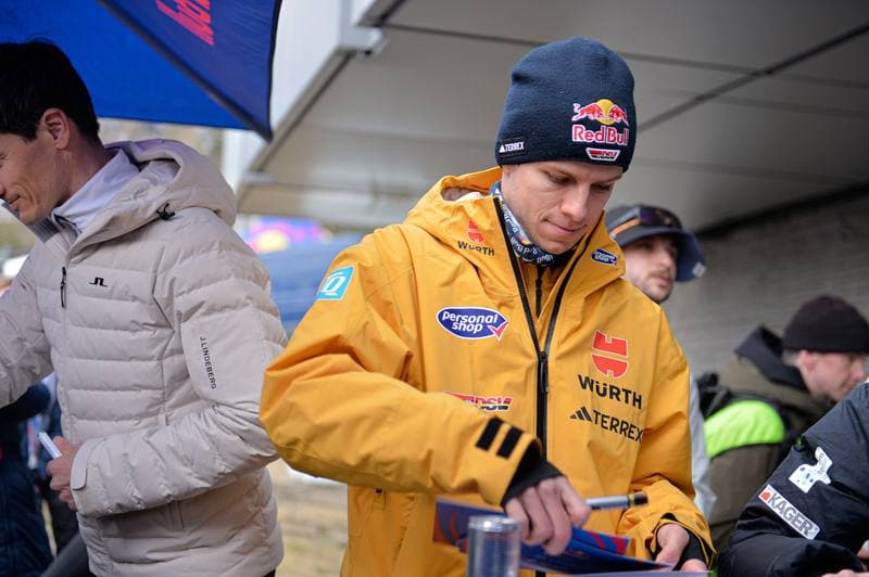 Ski Jumping. Red Bull Target Jumping. Day 1. 05.04.2025