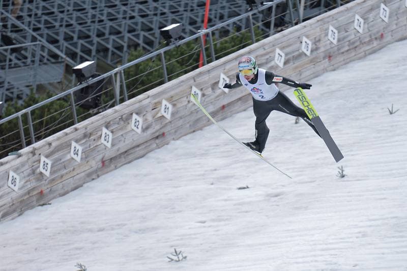 Ski Jumping. Red Bull Target Jumping. Day 1. 05.04.2025