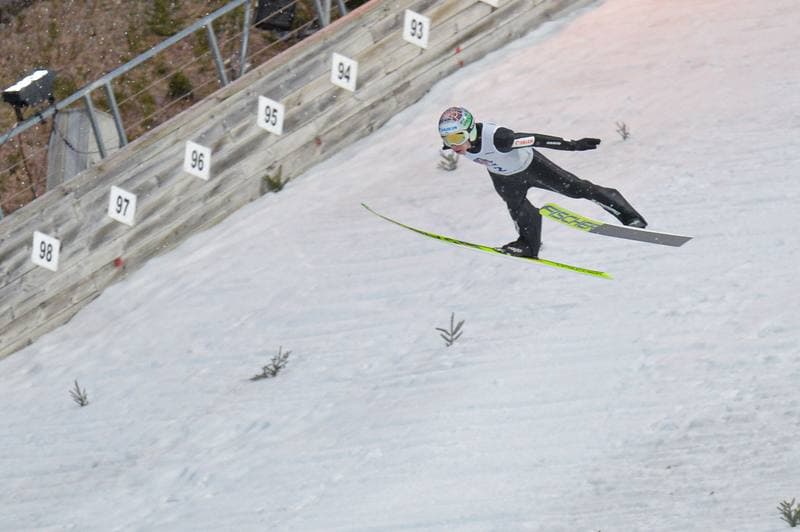 Ski Jumping. Red Bull Target Jumping. Day 1. 05.04.2025